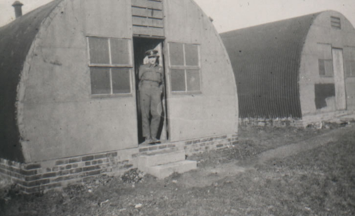 nissen Hut unidentified person